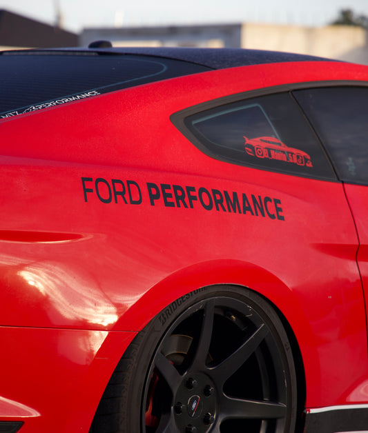 Ford performance decal