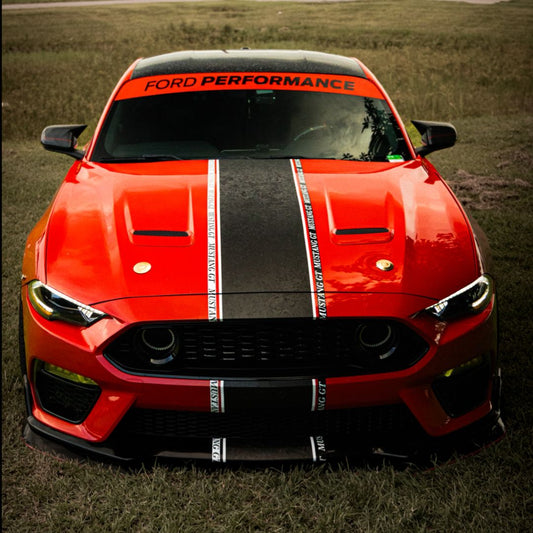 performance windshield banner