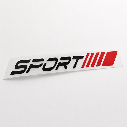 Universal Sport Racing Stripe Vinyl Decal
