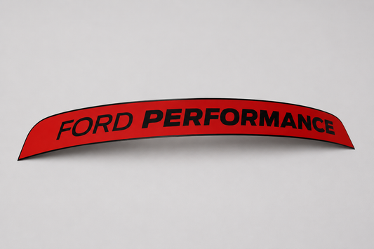 Ford Performance Windshield Banner Decal.