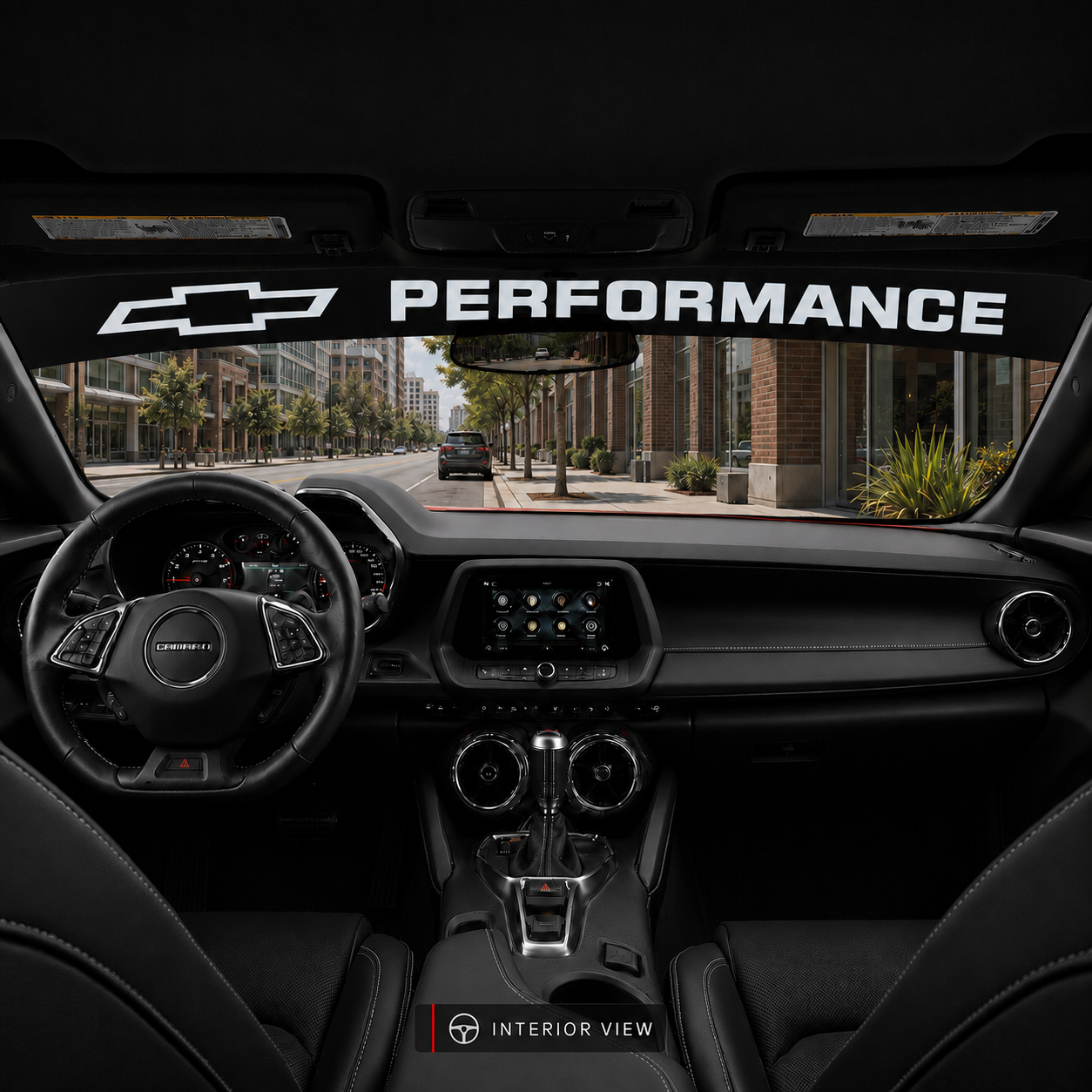 Chevrolet Performance Windshield Banner Decal.