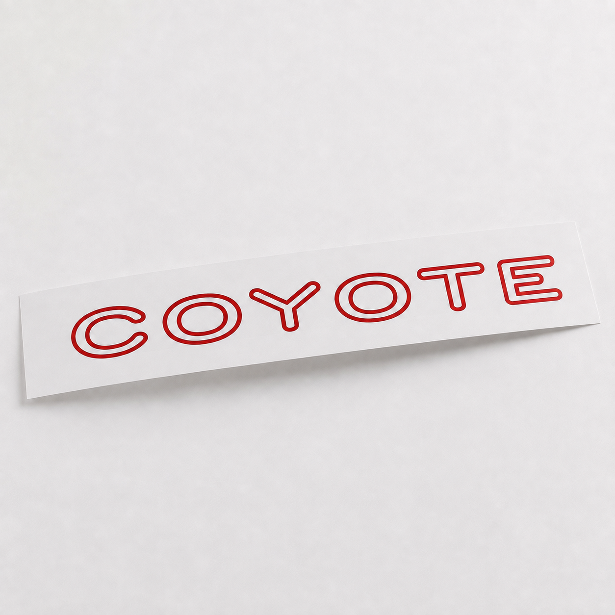 Coyote Decal Sticker